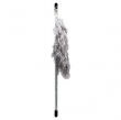 kattenhengel fluffy zilver